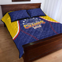 Venezuela Baseball Quilt Bed Set 1st Champions Glorious Victory