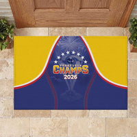 Venezuela Baseball Rubber Doormat 1st Champions Glorious Victory