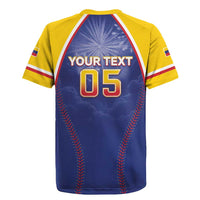 Venezuela Baseball Custom Rugby Jersey 1st Champions Glorious Victory