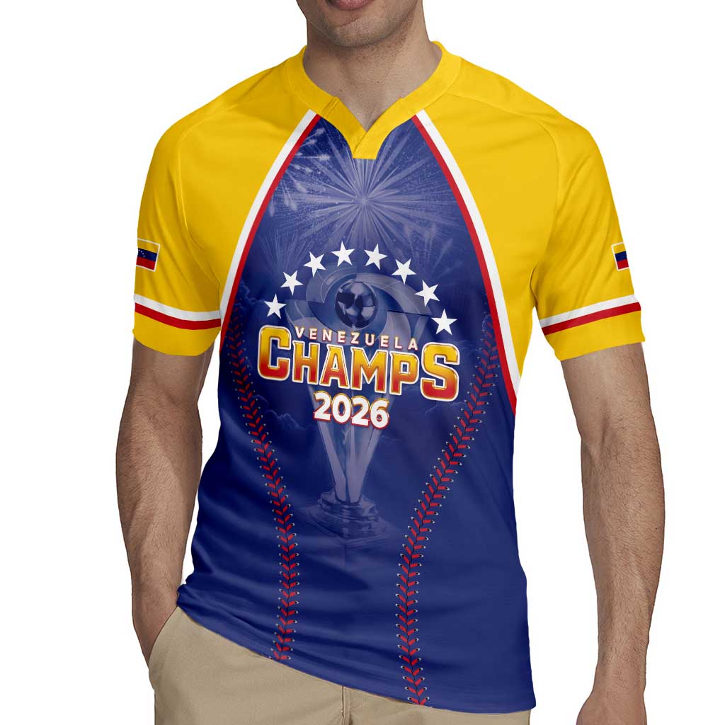 Venezuela Baseball Custom Rugby Jersey 1st Champions Glorious Victory