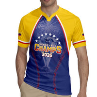 Venezuela Baseball Custom Rugby Jersey 1st Champions Glorious Victory