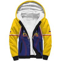 Venezuela Baseball Custom Sherpa Hoodie 1st Champions Glorious Victory