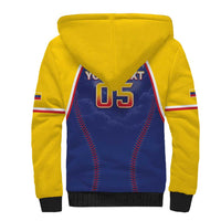 Venezuela Baseball Custom Sherpa Hoodie 1st Champions Glorious Victory