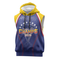 Venezuela Baseball Custom Sleeveless Hoodie 1st Champions Glorious Victory