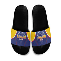 Venezuela Baseball Slide Sandals 1st Champions Glorious Victory