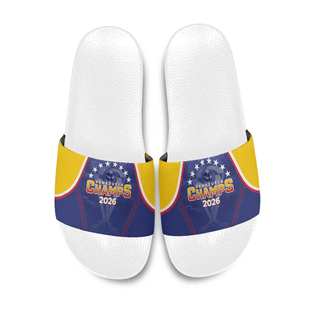 Venezuela Baseball Slide Sandals 1st Champions Glorious Victory
