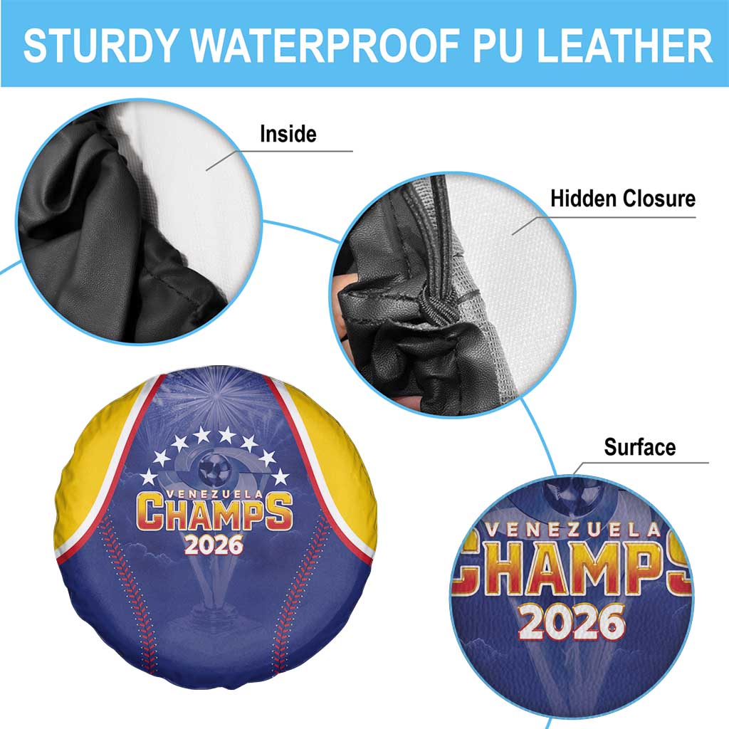 Venezuela Baseball Spare Tire Cover 1st Champions Glorious Victory