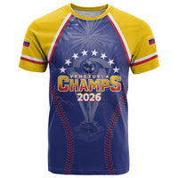 Venezuela Baseball Custom T Shirt 1st Champions Glorious Victory
