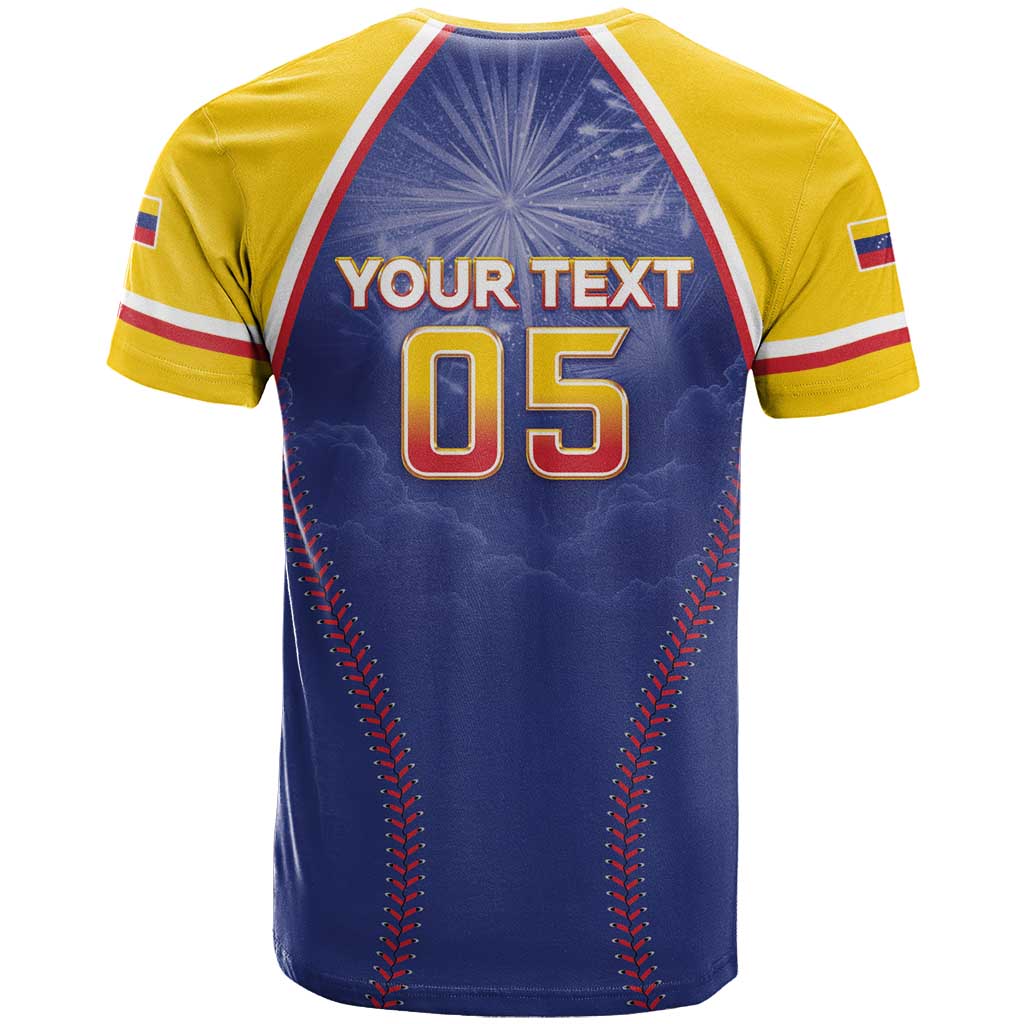 Venezuela Baseball Custom T Shirt 1st Champions Glorious Victory