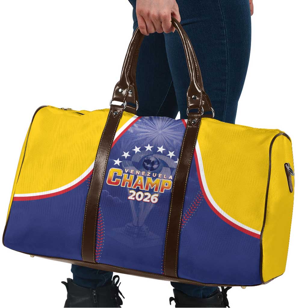 Venezuela Baseball Travel Bag 1st Champions Glorious Victory