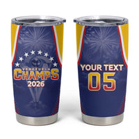 Venezuela Baseball Custom Tumbler Cup 1st Champions Glorious Victory