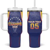 Venezuela Baseball Custom Tumbler With Handle 1st Champions Glorious Victory