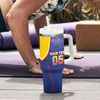 Venezuela Baseball Custom Tumbler With Handle 1st Champions Glorious Victory