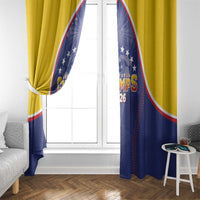 Venezuela Baseball Window Curtain 1st Champions Glorious Victory