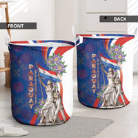 Paraguay Independence Day Laundry Basket The Heart Of South America