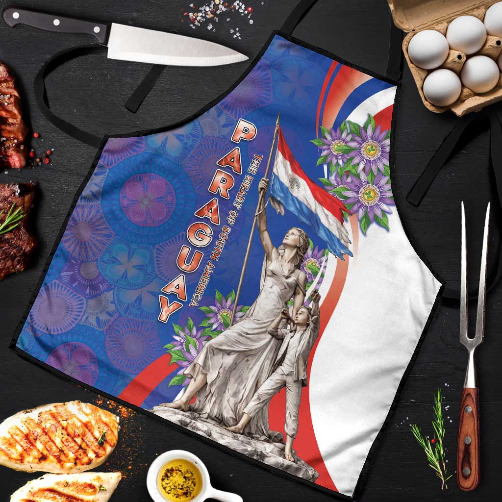 Paraguay Independence Day Apron The Heart Of South America