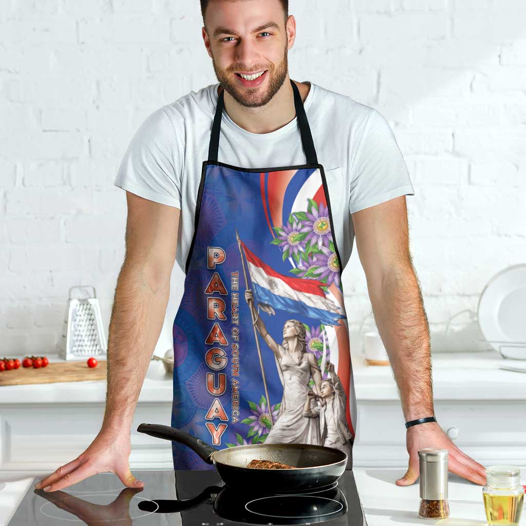 Paraguay Independence Day Apron The Heart Of South America