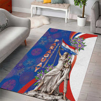 Paraguay Independence Day Area Rug The Heart Of South America