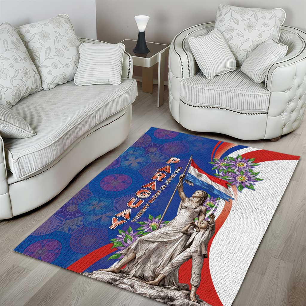 Paraguay Independence Day Area Rug The Heart Of South America