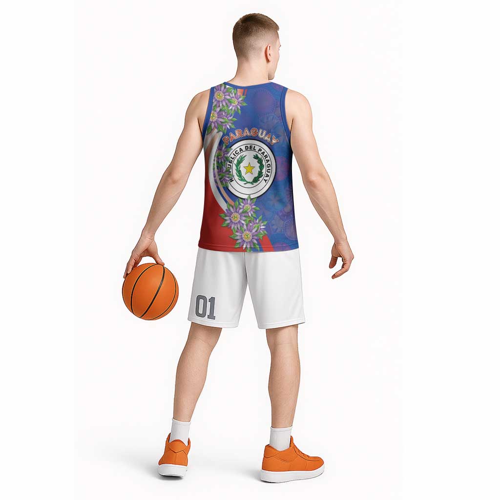 Paraguay Independence Day Basketball Jersey The Heart Of South America