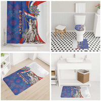 Paraguay Independence Day Bathroom Set The Heart Of South America