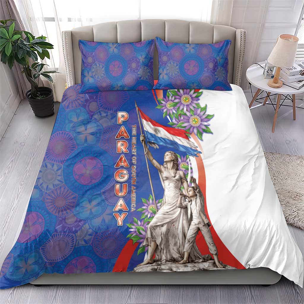 Paraguay Independence Day Bedding Set The Heart Of South America