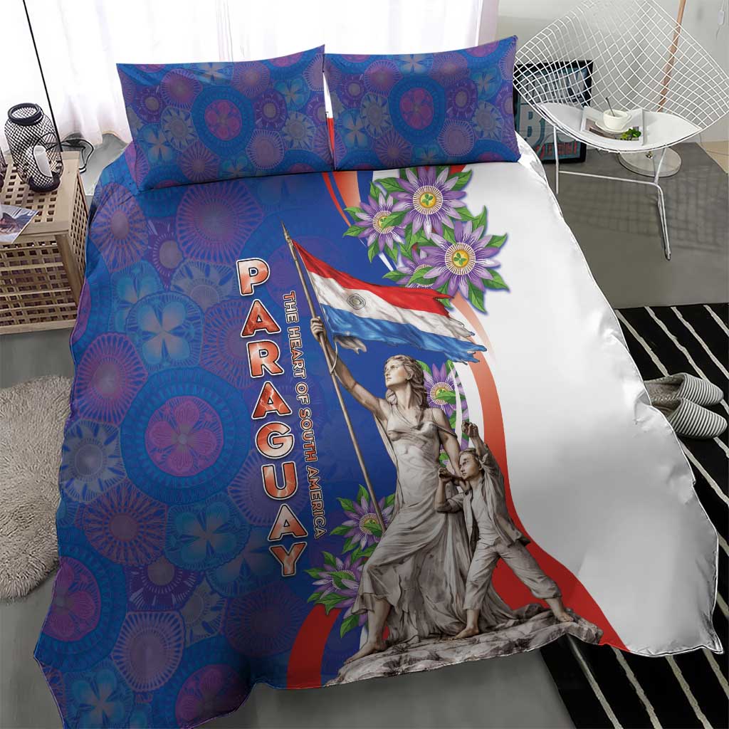 Paraguay Independence Day Bedding Set The Heart Of South America