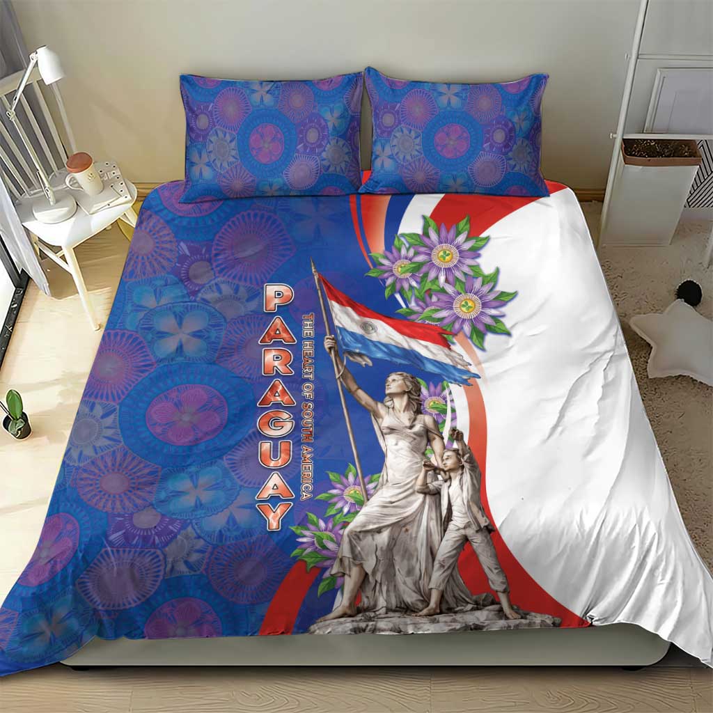 Paraguay Independence Day Bedding Set The Heart Of South America