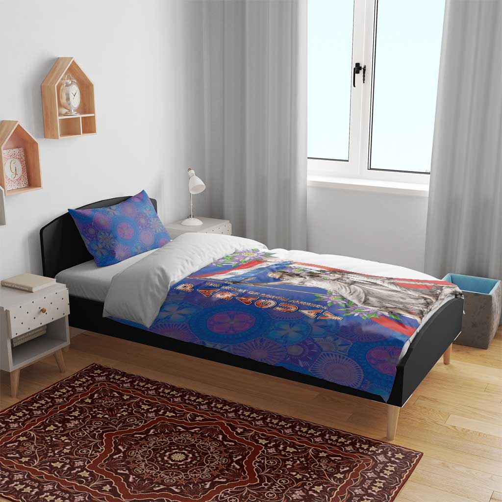 Paraguay Independence Day Bedding Set The Heart Of South America