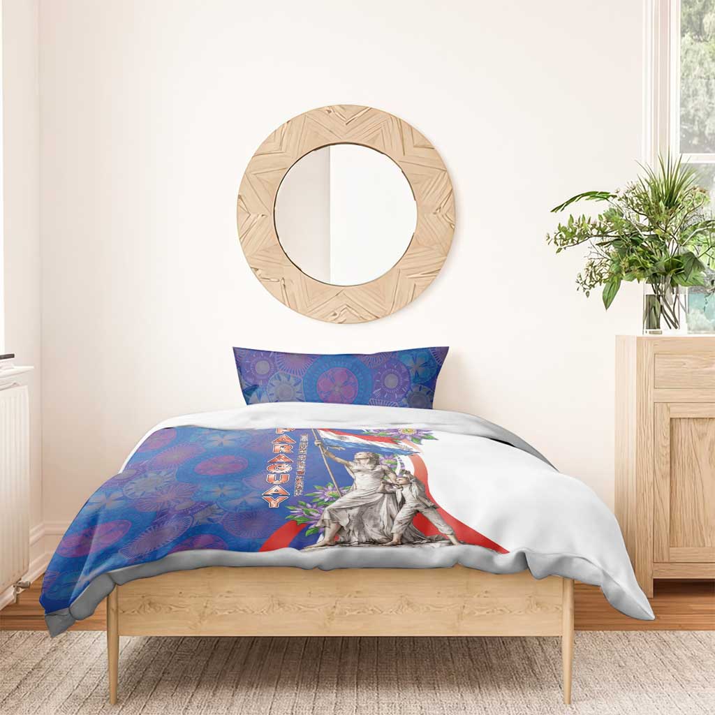 Paraguay Independence Day Bedding Set The Heart Of South America