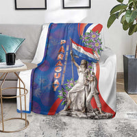 Paraguay Independence Day Blanket The Heart Of South America