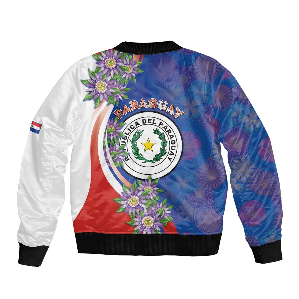 Paraguay Independence Day Bomber Jacket The Heart Of South America
