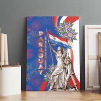Paraguay Independence Day Canvas Wall Art The Heart Of South America