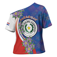 Paraguay Independence Day Cross Shoulder Shirt The Heart Of South America