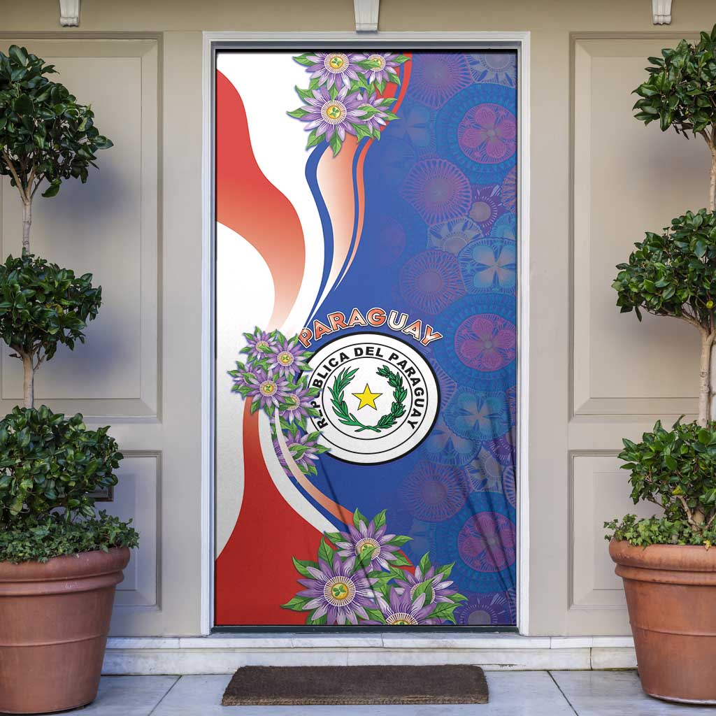 Paraguay Independence Day Door Cover The Heart Of South America