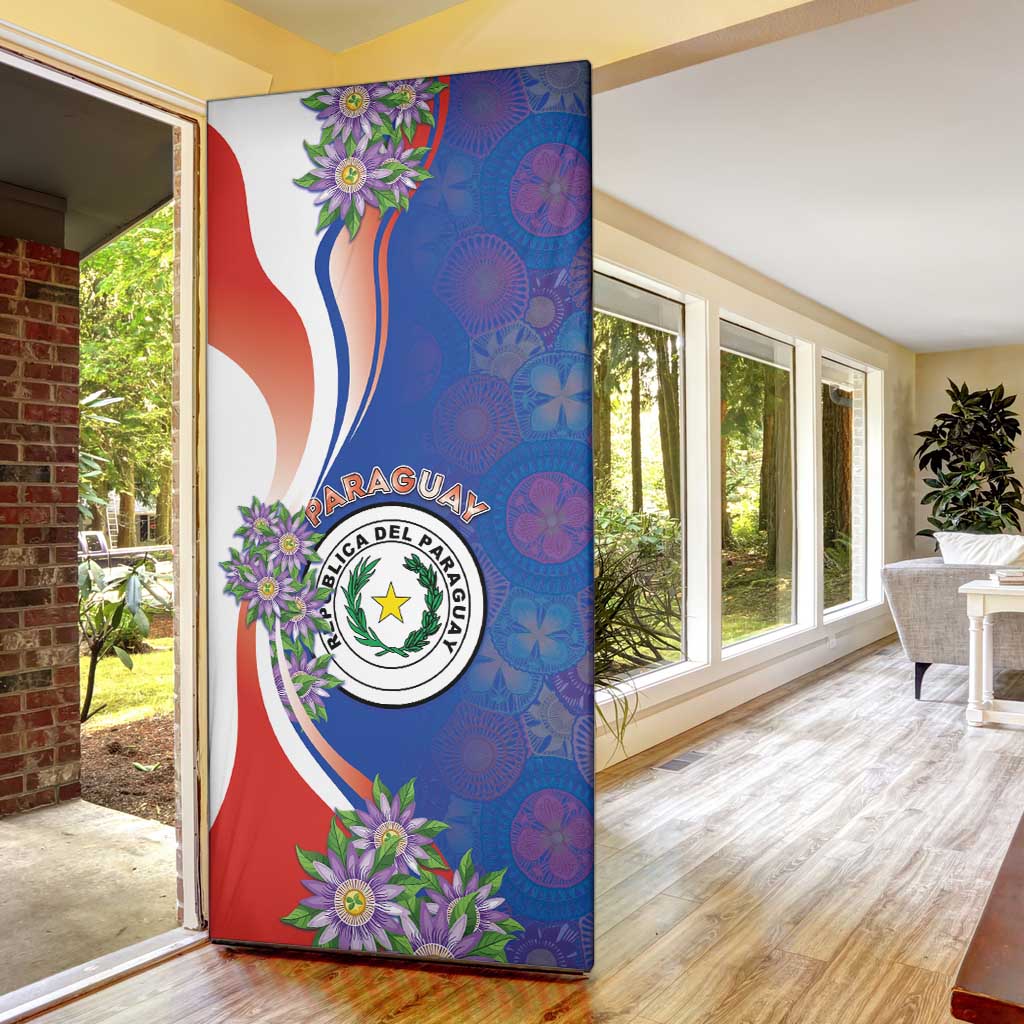 Paraguay Independence Day Door Cover The Heart Of South America