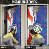 Paraguay Independence Day Door Cover The Heart Of South America