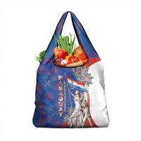 Paraguay Independence Day Grocery Bag The Heart Of South America