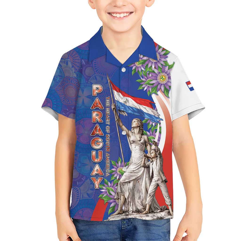 Paraguay Independence Day Hawaiian Shirt The Heart Of South America