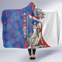 Paraguay Independence Day Hooded Blanket The Heart Of South America