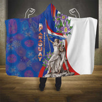Paraguay Independence Day Hooded Blanket The Heart Of South America