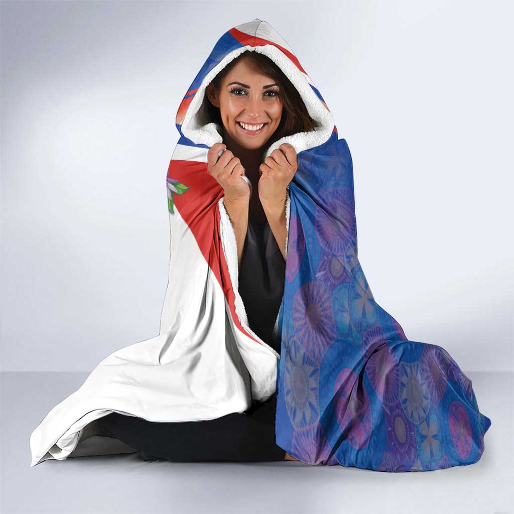 Paraguay Independence Day Hooded Blanket The Heart Of South America