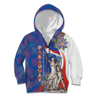 Paraguay Independence Day Kid Hoodie The Heart Of South America