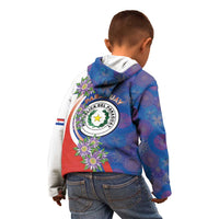 Paraguay Independence Day Kid Hoodie The Heart Of South America