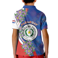 Paraguay Independence Day Kid Polo Shirt The Heart Of South America
