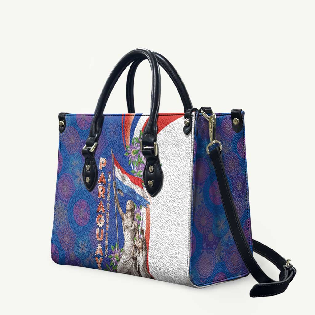 Paraguay Independence Day Leather Bag The Heart Of South America