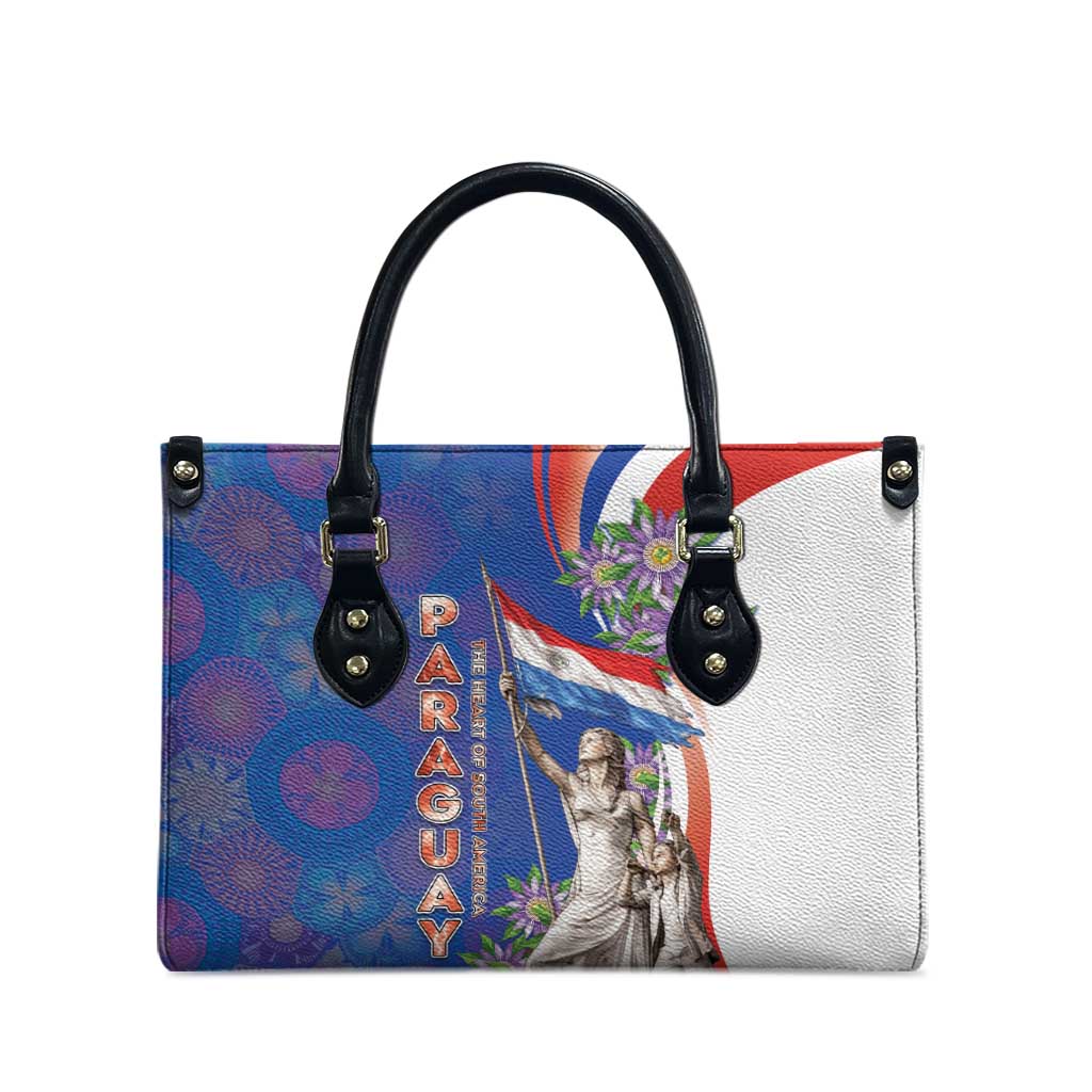 Paraguay Independence Day Leather Bag The Heart Of South America