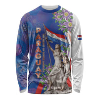 Paraguay Independence Day Long Sleeve Shirt The Heart Of South America