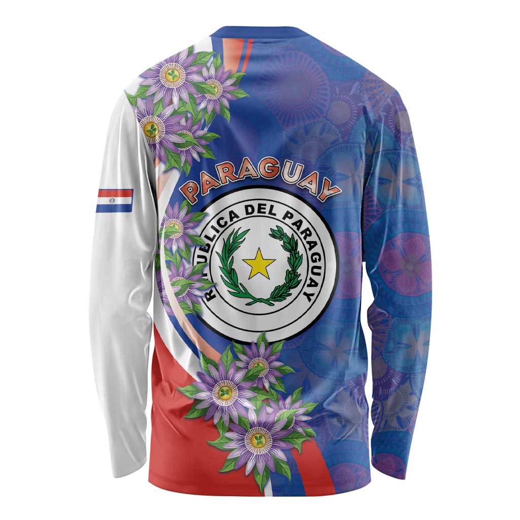 Paraguay Independence Day Long Sleeve Shirt The Heart Of South America