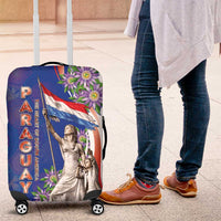 Paraguay Independence Day Luggage Cover The Heart Of South America